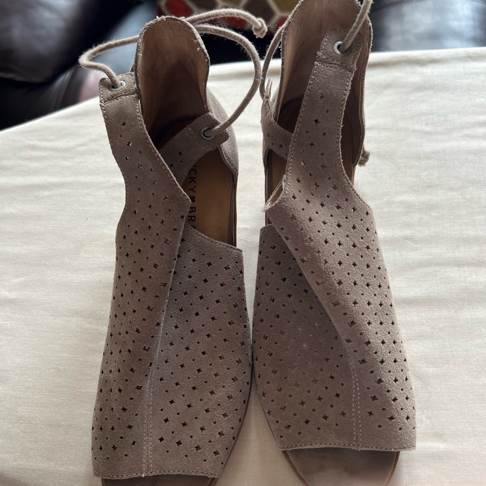Adorable Lucky Brand Booties